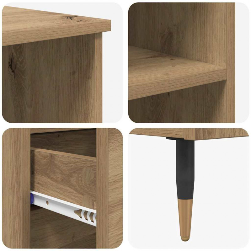 Highboard z szufladą Dąb rzemieślniczy 40 x 36 x 110 cm