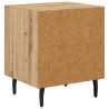 Szafka Nocna 2 pcs Dąb rzemieślniczy 40 x 35 x 47,5 cm