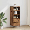 Highboard Stare drewno 40 x 36 x 110 cm Materiał drewnopochodny