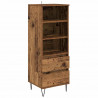 Highboard Stare drewno 40 x 36 x 110 cm Materiał drewnopochodny