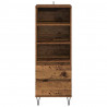 Highboard Stare drewno 40 x 36 x 110 cm Materiał drewnopochodny
