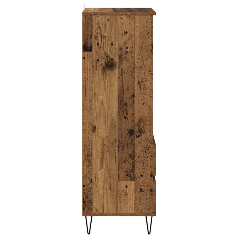 Highboard Stare drewno 40 x 36 x 110 cm Materiał drewnopochodny