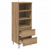 Highboard z szufladą Dąb rzemieślniczy 40 x 36 x 110 cm