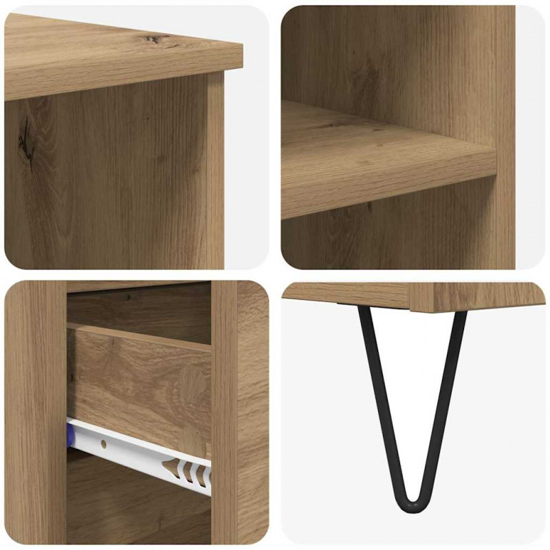 Highboard z szufladą Dąb rzemieślniczy 40 x 36 x 110 cm