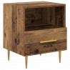 Stolik nocny Brązowy 40 x 35 x 47,5 cm Materiał drewnopochodny