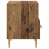 Stolik nocny Brązowy 40 x 35 x 47,5 cm Materiał drewnopochodny