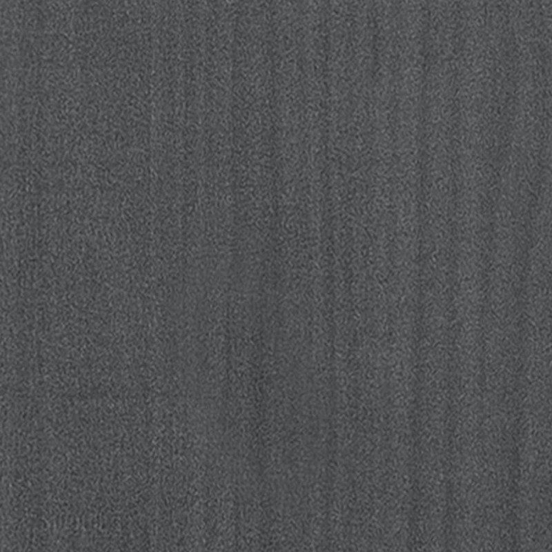 Szafki nocne, 2 szt., szare, 40x30,5x40 cm, lite drewno sosnowe