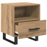 Szafka Nocna 2 pcs Dąb rzemieślniczy 40 x 35 x 47,5 cm