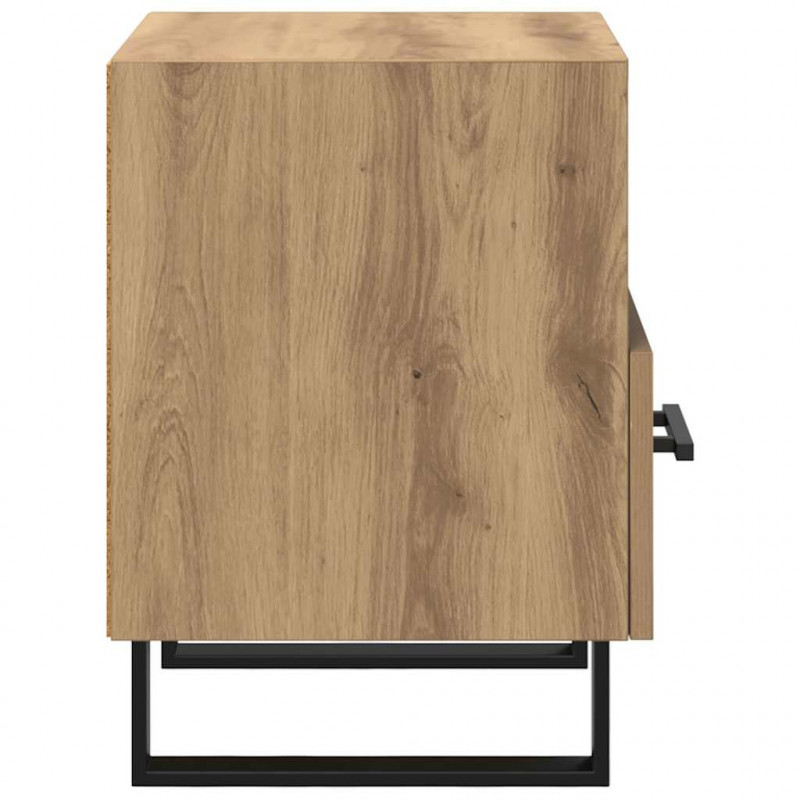 Szafka Nocna 2 pcs Dąb rzemieślniczy 40 x 35 x 47,5 cm