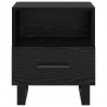 Szafka Nocna z szufladą 2 pcs Czarny Dąb 40 x 35 x 47,5 cm