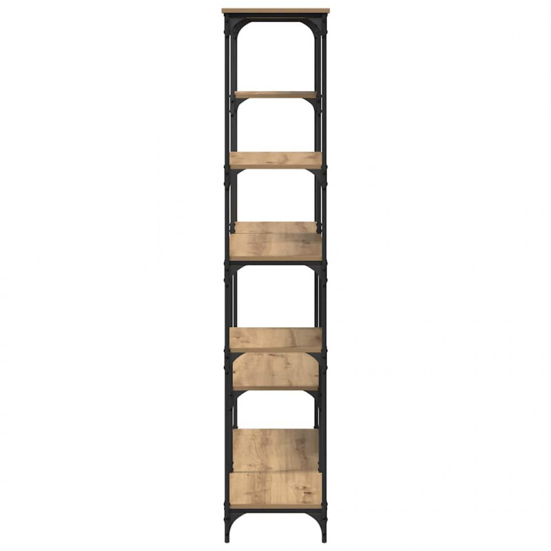 Półka na książki Dąb rzemieślniczy 99 x 35,5 x 176 cm