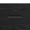 Szafka Nocna Czarny Dąb 40 x 40 x 66 cm Materiał drewnopochodny