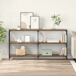 Konsola Stare drewno 156 x 28 x 80,5 cm Materiał drewnopochodny