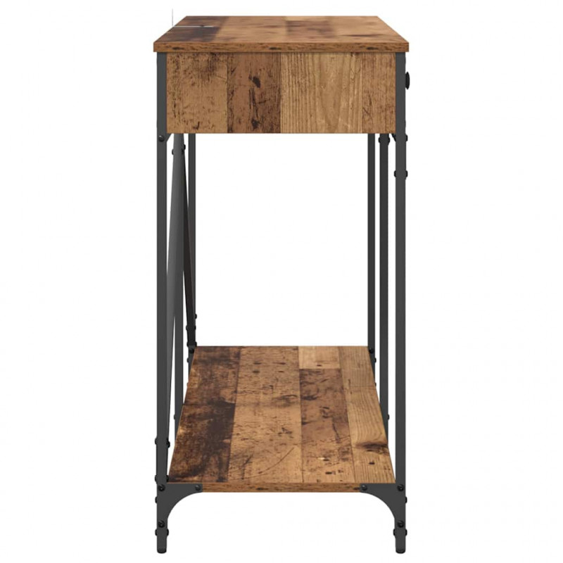 Konsola Stare drewno 100 x 39 x 78,5 cm Materiał drewnopochodny
