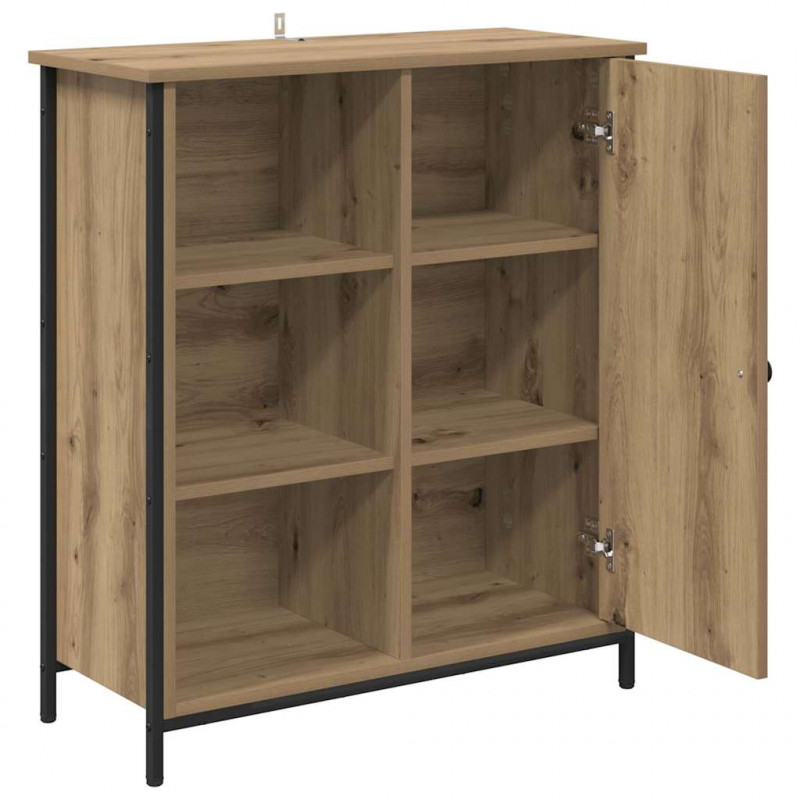Bufet Dąb rzemieślniczy 70 x 30 x 80 cm Materiał drewnopochodny