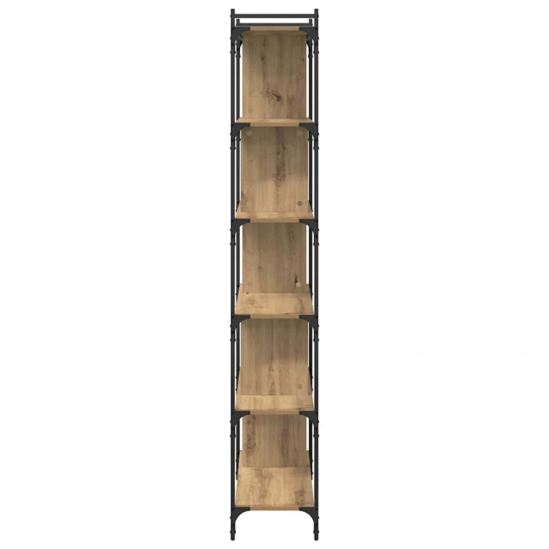 Półka na książki dąb artisan 76 x 32 x 192 cm