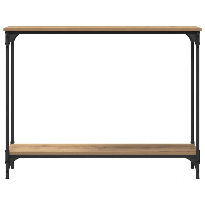 Konsola z półką Dąb rzemieślniczy 100 x 22,5 x 75 cm
