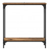 Konsola Stare drewno 75 x 22,5 x 75 cm Materiał drewnopochodny