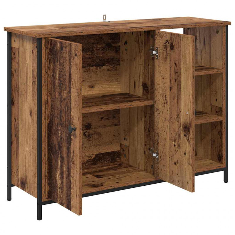 Bufet Stare drewno 100 x 33 x 75 cm Materiał drewnopochodny