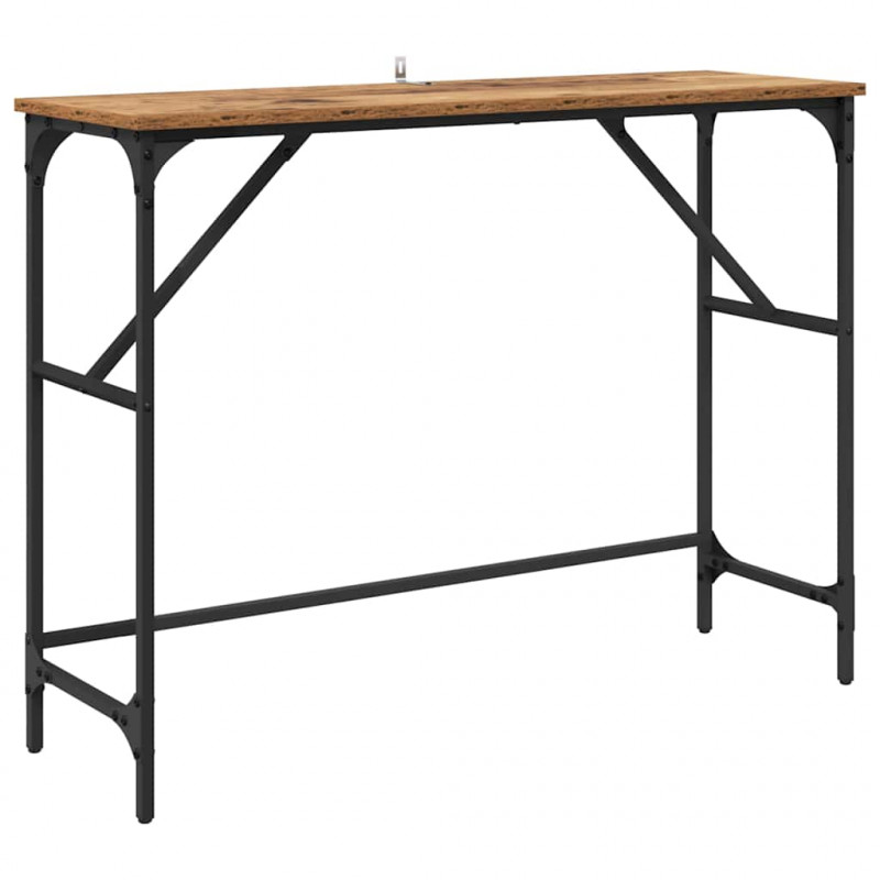 Konsola Stare drewno 100 x 32 x 75 cm Materiał drewnopochodny