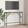 Konsola Stare drewno 100 x 32 x 75 cm Materiał drewnopochodny