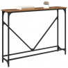 Konsola Stare drewno 102 x 23 x 75 cm Materiał drewnopochodny