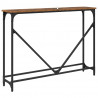Konsola Stare drewno 102 x 23 x 75 cm Materiał drewnopochodny