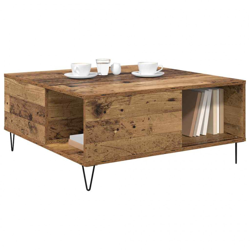 Stolik kawowy Stare drewno 80 x 80 x 36,5 cm