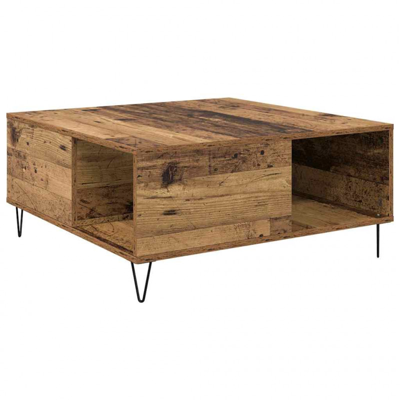 Stolik kawowy Stare drewno 80 x 80 x 36,5 cm