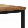 Konsola Stare drewno 100 x 40 x 75 cm Materiał drewnopochodny