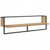 Zestaw półek ściennych 6 pcs Dąb rzemieślniczy 100 x 25 x 30 cm
