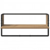 Zestaw półek ściennych 6 pcs Dąb rzemieślniczy 100 x 25 x 30 cm