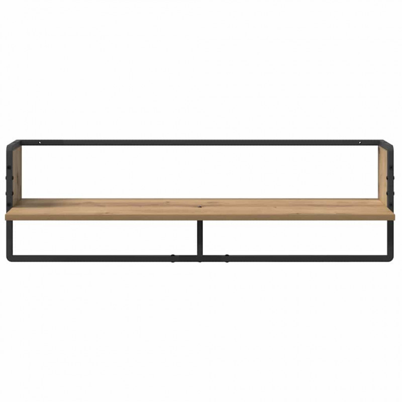 Zestaw półek ściennych 6 pcs Dąb rzemieślniczy 100 x 25 x 30 cm