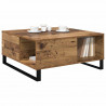 Stolik kawowy Stare drewno 80 x 80 x 36,5 cm