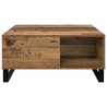 Stolik kawowy Stare drewno 80 x 80 x 36,5 cm