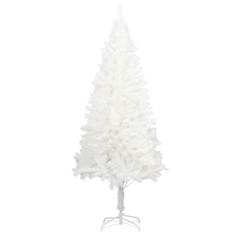Sztuczna choinka z realistycznymi igłami, biała, 150 cm