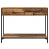 Konsola Stare drewno 100 x 34,5 x 75 cm Materiał drewnopochodny