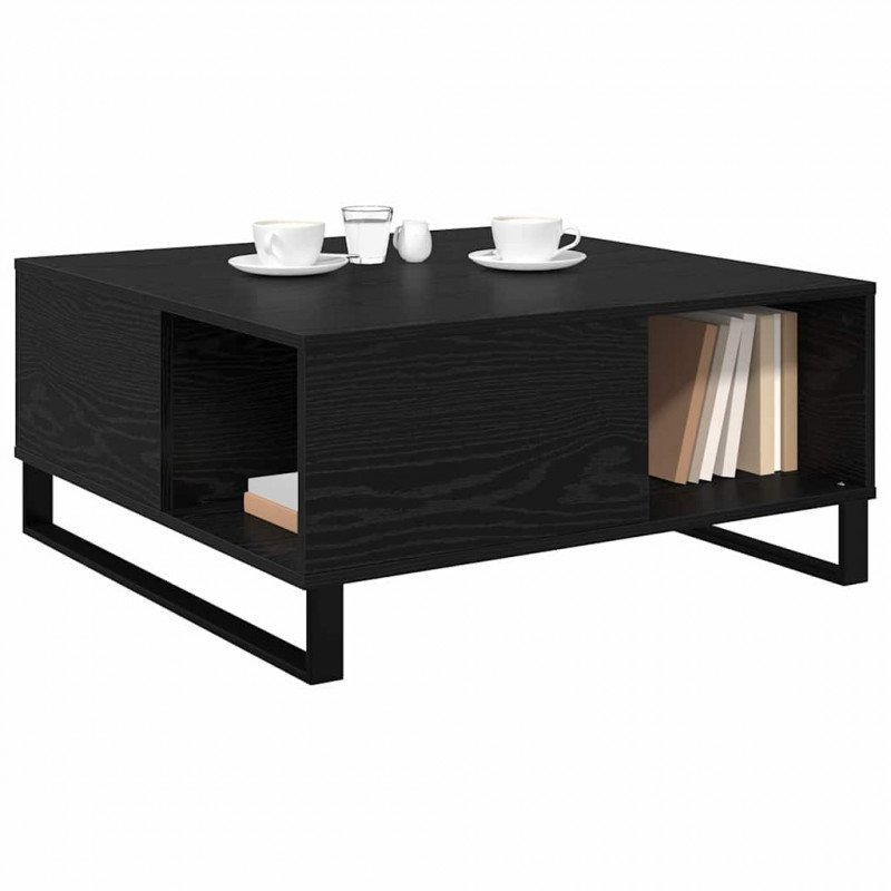 Stolik kawowy Czarny Dąb 80 x 80 x 36,5 cm