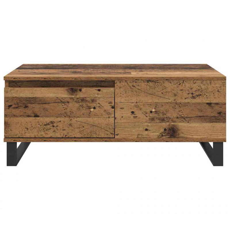 Stolik kawowy z szufladą Stare drewno 90 x 50 x 36,5 cm