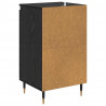 Bufet 2 pcs Czarny Dąb 40 x 35 x 70 cm