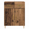 Bufet Stare drewno 69,5 x 34 x 90 cm Materiał drewnopochodny