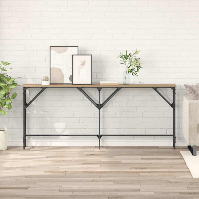 Konsola Dąb rzemieślniczy 180 x 30 x 75 cm