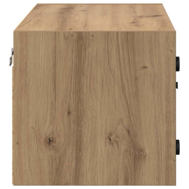 Szafki ścienne 2 pcs Dąb rzemieślniczy 68 x 37 x 35 cm