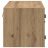Szafki ścienne 2 pcs Dąb rzemieślniczy 68 x 37 x 35 cm