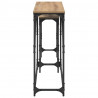 Konsola 2 pcs Dąb rzemieślniczy 100 x 28 x 75 cm