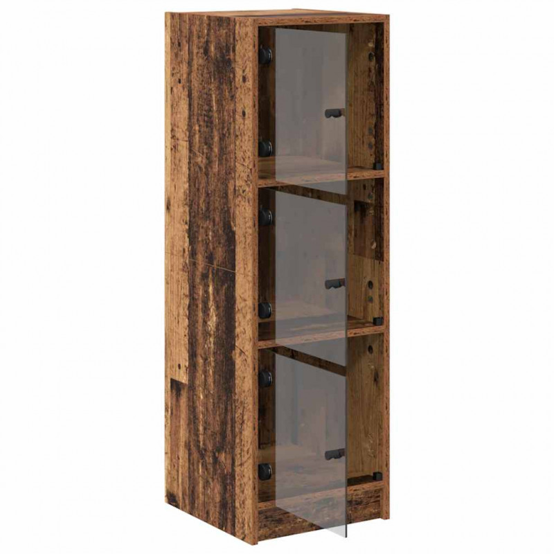 Highboard Stare drewno 35 x 37 x 109 cm Materiał drewnopochodny