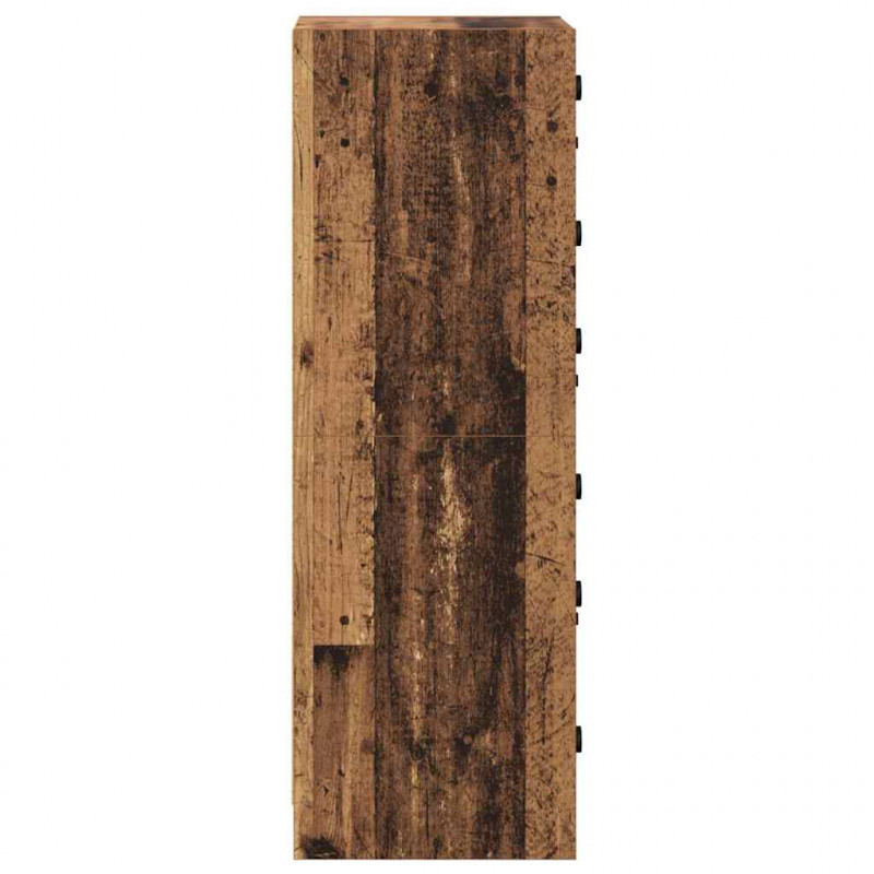 Highboard Stare drewno 35 x 37 x 109 cm Materiał drewnopochodny