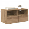 Szafki RTV 2 pcs Dąb rzemieślniczy 60 x 30 x 30 cm