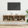 Szafki RTV 2 pcs Dąb rzemieślniczy 60 x 30 x 30 cm