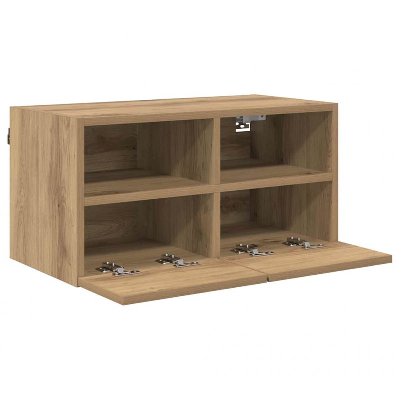 Szafki RTV 2 pcs Dąb rzemieślniczy 60 x 30 x 30 cm